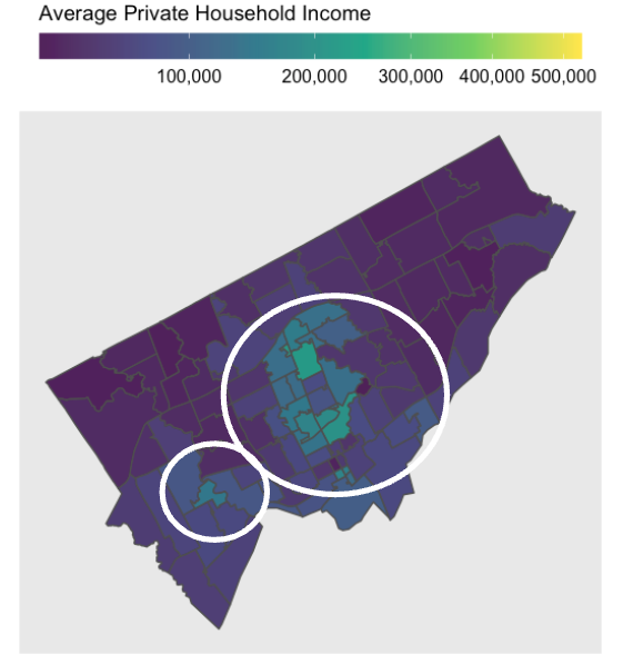 Spatial Mapping Health Equity in Toronto